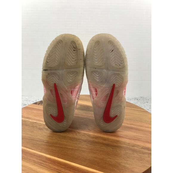 Nike Little Lil Posite One Takeout Bag TD White Casual Sneaker Kid 9c CV8918-100 - Picture 8 of 11